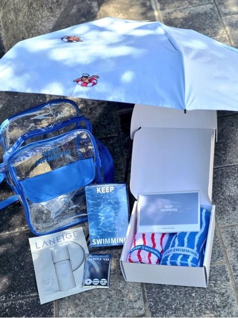 BTS Army Gift Arirang Busan Concert Keep Swimming Gift Set